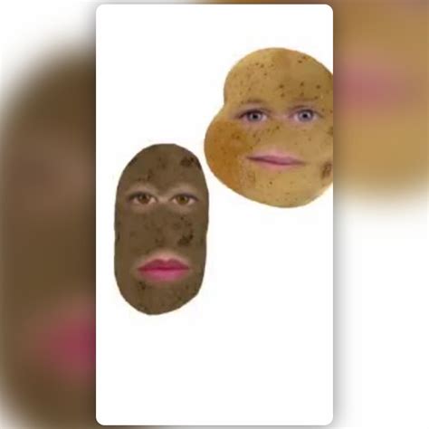 Potato N Friend Lens By Pappanoob Snapchat Lenses And Filters