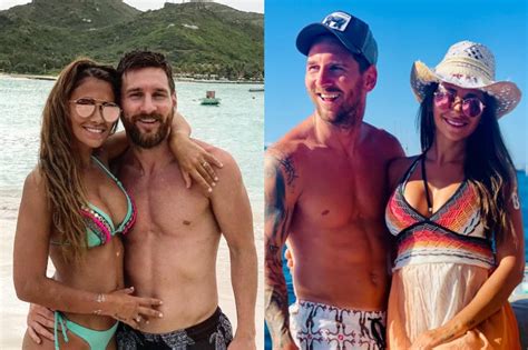 Lionel Messi With Girlfriend Antonella Roccuzzo In Latest Sexiezpix Web Porn