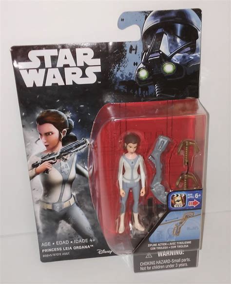 Star Wars Rebels Princess Leia Organa Zipline Action Figure