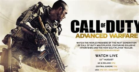 Call Of Duty Advanced Warfare Gamescom News Huffpost Uk