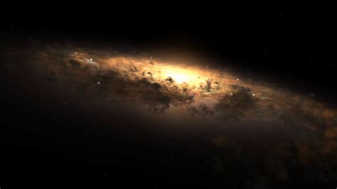 3d Animation Of The Milky Way From Hubble Youtube