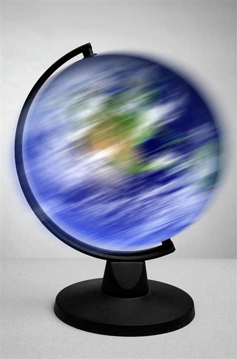 Spinning Globe Photograph By Victor De Schwanberg Pixels