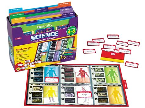 Science File Folder Games Gr 4 5 At Lakeshore Learning