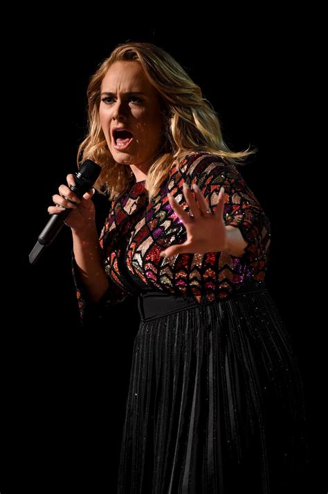 Adele — слушать песни онлайн. Adele Performs at 59th Annual GRAMMY Awards in Los Angeles ...