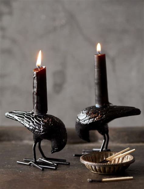 15 Creepy Gothic Candle Holder Ideas For A Scary Halloween
