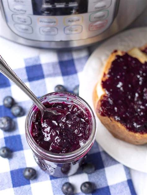 I knew maple syrup would be a healthy substitute for white sugar, but i was still left with a quandary about how in the world i would get it. Instant Pot Blueberry Jam | Instant recipes, Jelly recipes ...