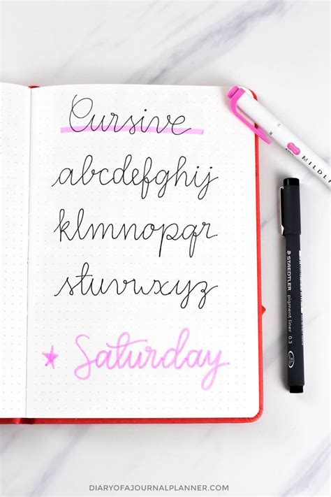 Beautiful Handwriting Styles Alphabet Alphabet Handwriting Practice