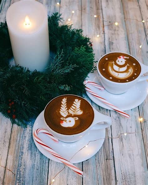 I Collaborated With Latte Artist Haruna0302 For The Christmas Photo