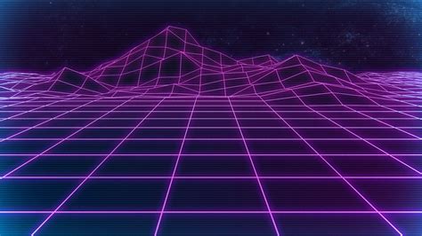 Digital Digital Art Artwork 1980s Neon Retrowave Retrowave