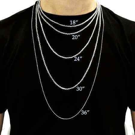 Below you will learn how to size a chain correctly: Men's Necklace Lengths - How To Find A Perfect Fit ...