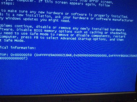 Also referred to as the stop error, the bsod is one of the most common death screens that occur in. blue screen 0x00000050 windows 7 - elektroda.pl