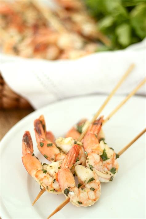 For cocktails before dinner, i like to have one special drink cosmopolitans, whiskey sours, martinis, champagne plus club soda and wine. Jenny Steffens Hobick: Lemon Basil Grilled Shrimp Skewers | Grilled Summer Appetizer