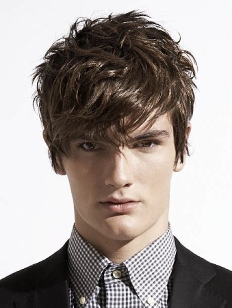 Mens Layered Haircut Style And Beauty