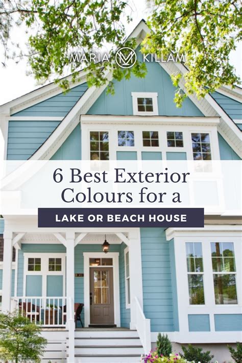 Transform Your Lake Or Beach House With Vibrant Exterior Colors