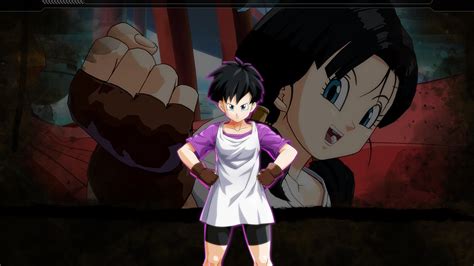 dragon ball fighterz videl wallpapers cat with monocle
