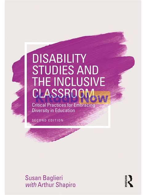 Disability Studies And The Inclusive Classroom Kitaabnow
