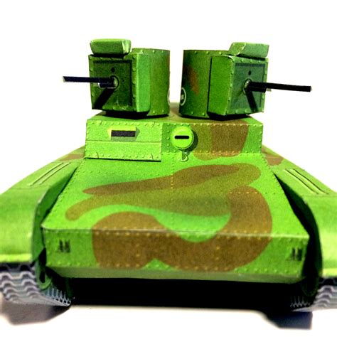 Poland Ww2 Paper Tanks Filing Papers Diy Tank Color Printer Paper