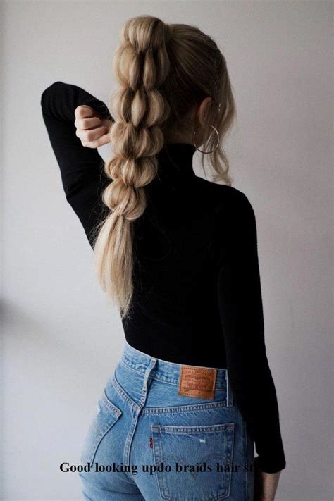 45 Cute Braid Hairstyles Ideas for Girl | Hair styles, Unique braided