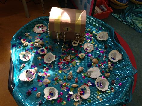 Pirate Treasure Sensory Play With Glittery Gel Numbers Under The Sea
