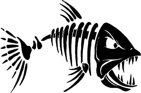 Free Fish Bone Silhouette Download Free Fish Bone Silhouette Png