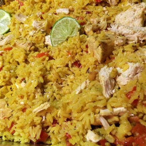 Easy Chicken And Yellow Rice Recipe Allrecipes