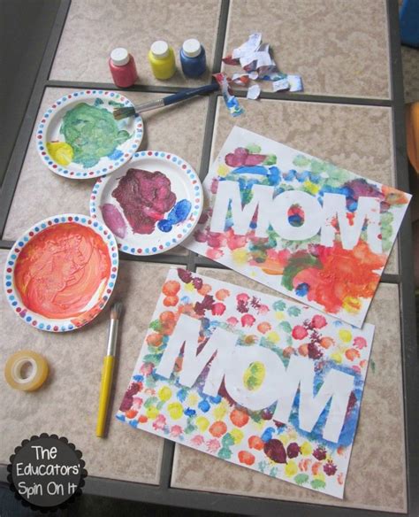 Diy Easy Colorful Mothers Day T Diy And Crafts For