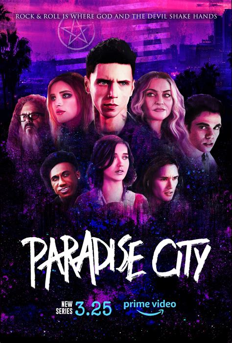 Paradise City Andy Biersack Bella Thorne Tv Show Poster Lost Posters