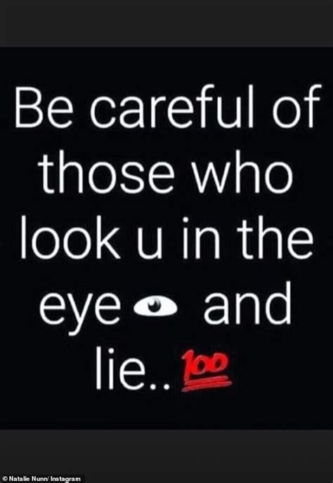 Natalie Nunn Shares Cryptic Post Which Warns Be Careful Of Those Who Lie Readsector