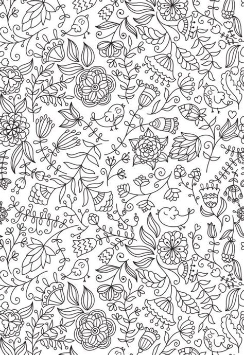 Flower coloring pages make the day bright and sunny for me. A cute little adult coloring page for a springtime revival ...