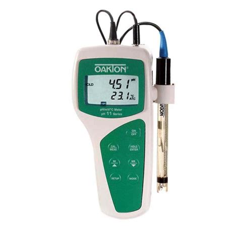 Oakton® Wd 35614 30 Waterproof Ph 150 Portable Meter With Sj All In One Electrode Ph Range Ph 2