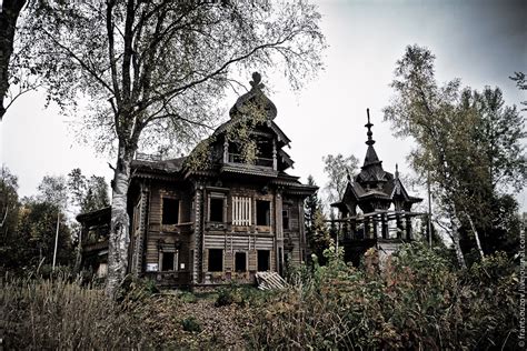 abandoned wooden house from the fairy tale · russia travel blog
