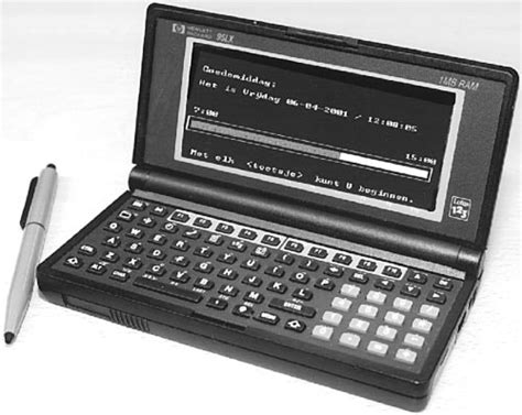 Electronic Palm Top Computer Diary Personal Digital Assistant
