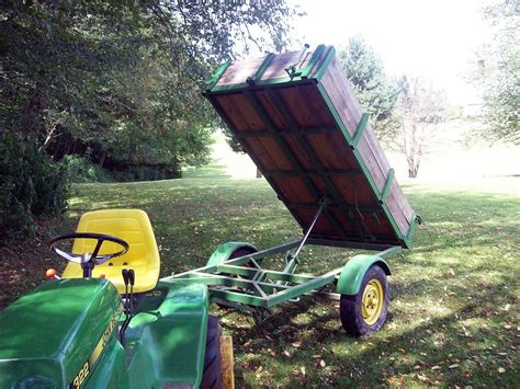 Our signature in green, yellow and steel. Hydraulic Dump Trailer, by L. Capp | Dump trailers ...