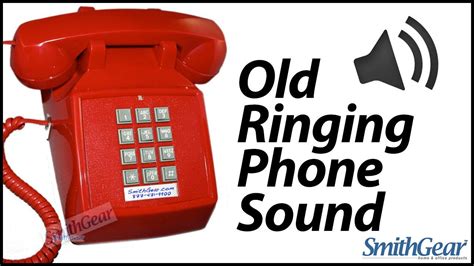 Old Ringing Phone Sound Old Telephone Ring Effect Youtube