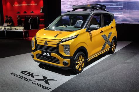 Ek Cross Mobil Imut Mitsubishi Di Tokyo Auto Salon 2020 Otoblitz