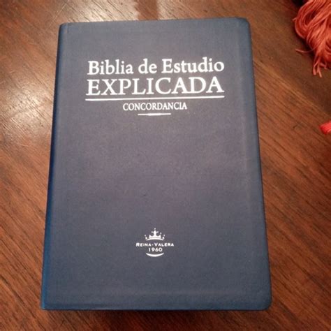 Biblia De Estudio Explicada Con Concordancia Reina 1960 Mercadolibre