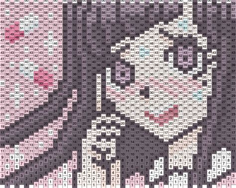 Mikan Tsumiki Panel Pony Bead Patterns Characters Kandi Patterns For