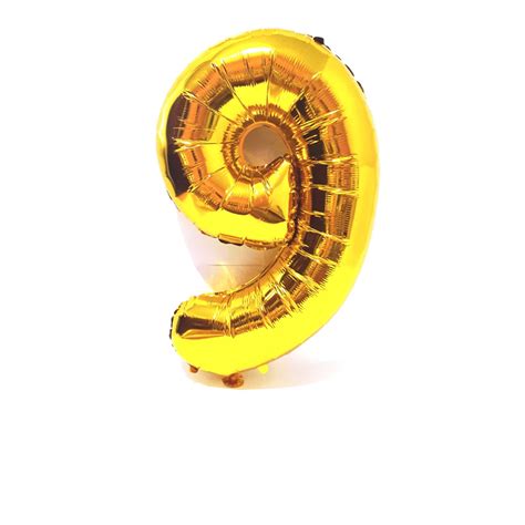 Balão Número 9 Tamanho