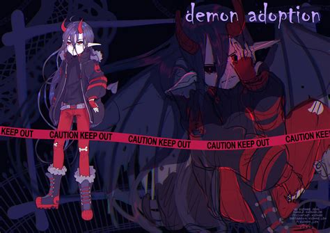 Demon Adopt Closed By Kuinmelen On Deviantart
