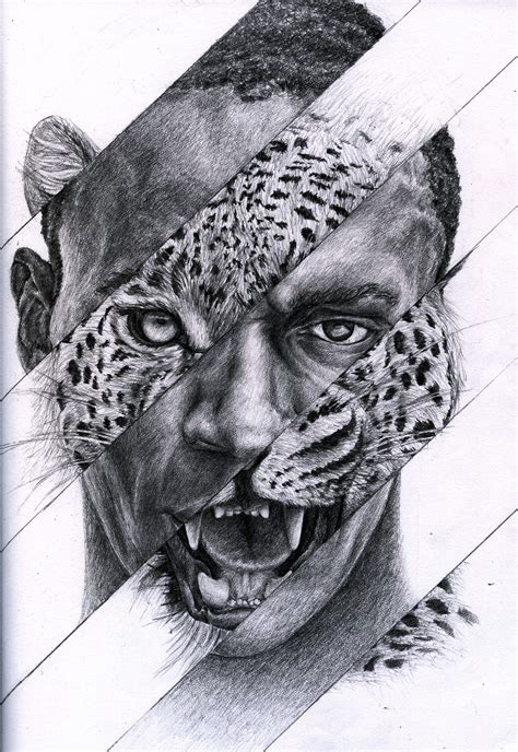 Check spelling or type a new query. My Portrait of Usain Bolt, the Human Cheetah | Contrast art, Metamorphosis art, Human art