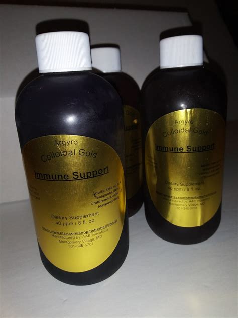 Colloidal Gold Etsy