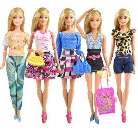 New High Quality Fashion Doll Clothes Party Dress For Barbie Doll