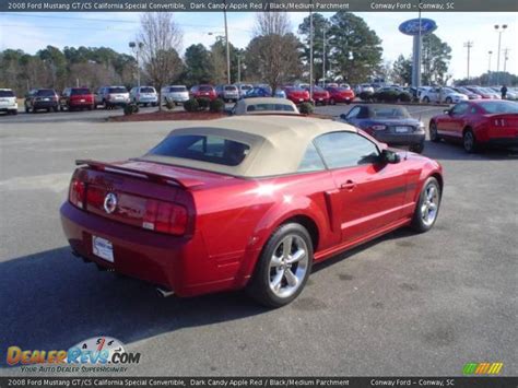 2008 Ford Mustang Gtcs California Special Convertible Dark Candy Apple