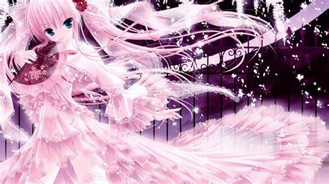 Anime Pink Hd Wallpapers Wallpaper Cave