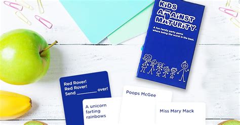 Check spelling or type a new query. Kids Against Maturity Card Game Just $28.49 Shipped on Amazon (Regularly $40) - Hip2Save
