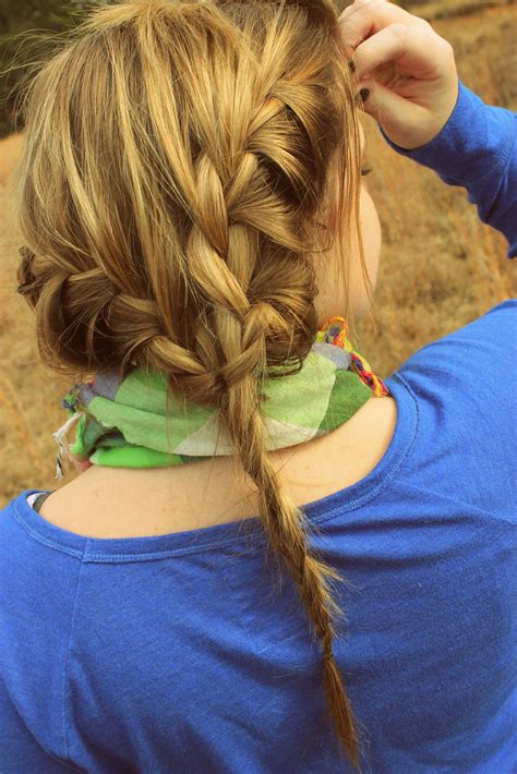 French Braid Thin Hair Looking Good Hairstyles For