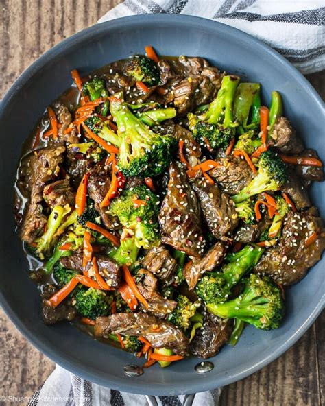 Healthy Beef And Broccoli Stir Fry Whole30 Nutrition Line