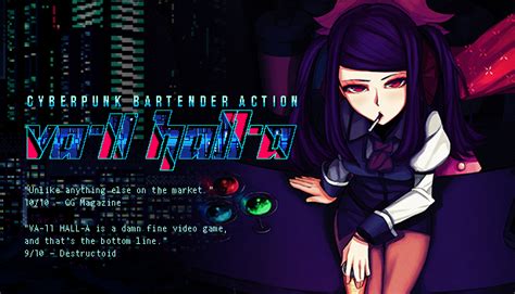 Va 11 Hall A Cyberpunk Bartender Action On Steam