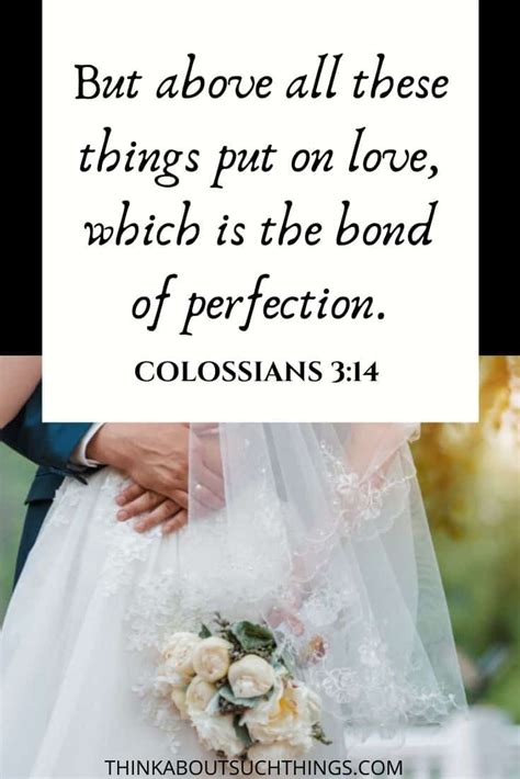 Beautiful Bible Verses For Weddings And Love Think About Such Things