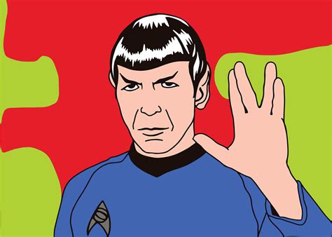a vulcan birthday wish from spock live long and prosper etsy birthday wishes vintage